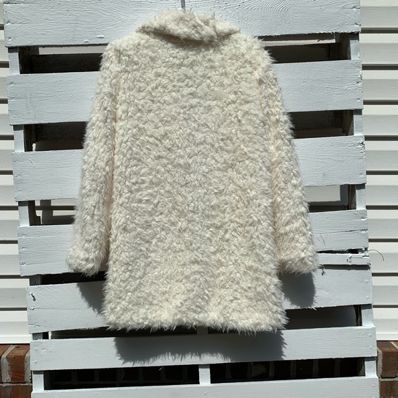 Ivory Teddy Bear Coat - Picture 11 of 12